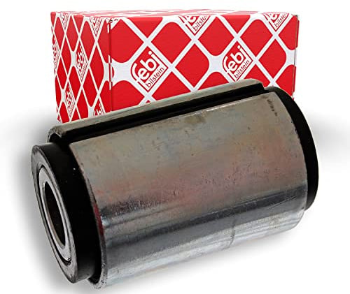 febi bilstein 10443 Leaf Spring Bush for rolled end of spring and front spring bracket, pack of one