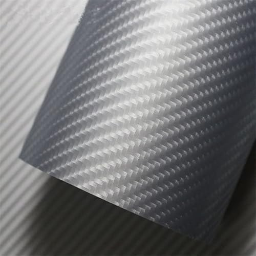 3D Grey Carbon Fibre Car Vinyl Wrap Sheet sticker film Car vinyl Wrapping 50CMx 1.52M