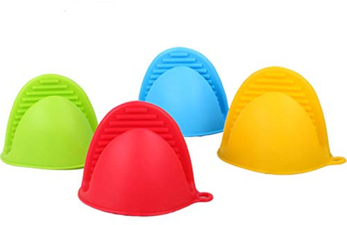 BrilliantDay 4pcs guanti Guanti da forno in silicone Accessori per Utensili da Cucina Resistente