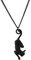 Alchemy Gothic Cat Sith Necklace Black