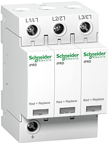 Schneider A9L20300 Surge Protection Devices - Spds Iprd20 3P, White