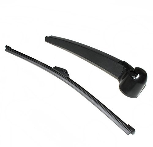 Heckscheibenscheibe Scheibenwischerarm Blade Set fur Golf V 03-13 Altea 03.09+ Exeo 08.09+ Ibiza 09.11+ Polo 9N3 01 + Tiguan 5N1 07 + Touareg 02-10 Fabia 2007 + Yeti 2014 +