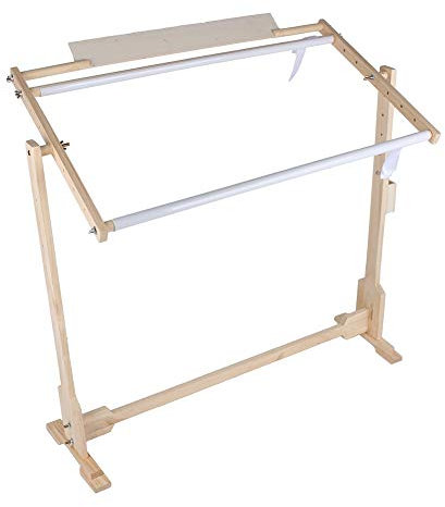 Support à Broder Au Point de Croix, Outil de Broderie Chinois Tournant à 360 °, Support Ergonomique, Réglable, Léger Et Pratique, Longueur: 80 cm