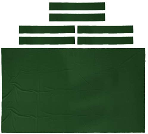 Perfeclan Billardtuch Abdeckplane für 9 ft Billardtisch Pooltuch, Grün