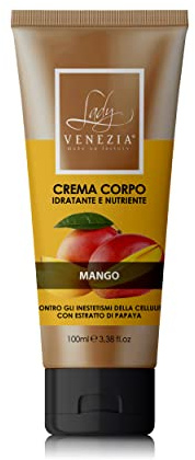 Lady Venezia Körpercreme gegen die Unreinheiten der Cellulite mit Mango