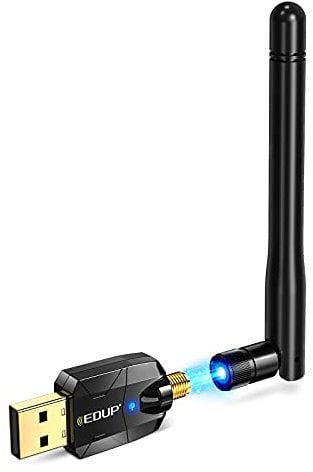 EDUP Long Range USB Bluetooth 5.1 Adapter for PC USB Bluetooth Adapter Wireless Audio Dongle 328FT / 100M 5.1 Blue tooth Transmitter Receiver for Desktop Laptop PC with Windows 10/8 / 8.1/7