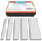 5000 pcs 18 Gauge Brad Nails (1/2,3/4,1,1-1/4,2) Galvanized 18 GA Nail Gun Nails Assorted and Small Finishing Nails for Pneumatic, Electric Brad Nailer