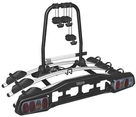 STEINHOF SMB-Veturo 3 Portabici gancio traino Gancio traino montaggio su gancio di traino Portabiciclette gancio traino Portabici per gancio traino Portabici su gancio traino