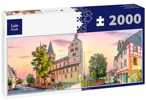 Lais Puzzle Gelnhausen, Hessen, Deutschland 2000 Teile Panorama