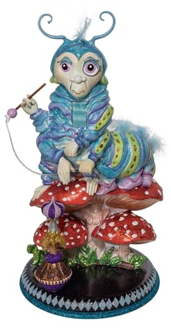 Kurt Adler Hollywood Nutcrackers™ Caterpillar Nussknacker, 38,1 cm