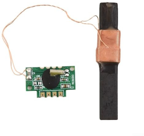 GLOBALHUT Empfängermodul, DCF77 Empfängermodul Radio, zuverlässiges Modul für Uhr- und Timing-Anwendungen, Funkuhrradio, 4097A2QZBB61YN356ZLY27YDLK7A