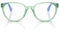 Vogue Eyewear Vy2029 Brillenrahmen für Damen mit Sehstärke, Transparentes grünes Demoglas, 45 mm