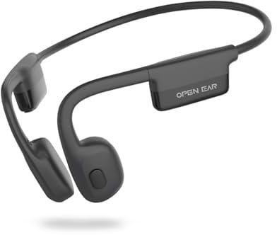 SANOTO Knochenschall Kopfhörer, Open Ear Kopfhörer Bluetooth 5.3, 8 Stunden Akkulaufzeit, Bone Conduction Headphones mit Dual-Mikrofon, IPX6 wasserdichte Sport Kopfhörer, zum Fahrrad Jogging