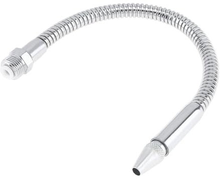 BTYQKZVPM Tubo Doccia Antipiega,Tubo Doccia in Acciaio Inox, Tubo for Tubo di Raffreddamento Olio Acqua Flessibile in Metallo da 1 Pezzo(3/8 400mm)