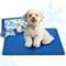 T2Y Dog Cooling Mat 65 * 50cm, Durable Non-Toxic Gel Cool Mat for Dogs and Cats, Durable Grip, Convenient to Carry, No Water or Electricity Require, Must-Have for Hot Summer to Keep Pets Cool