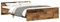 vidaXL Bettgestell ohne Matratze Altholz-Optik 120x200cm Holzwerkstoff, Bettrahmen, Doppelbett, Schlafzimmermöbel, Bett, Schlafzimmerbett, Lattenrost