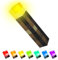 CJBIN Lámpara de antorcha para manualidades, linterna de pared, luz nocturna con 8 colores y sonido, temporizador controlado a distancia, ocho colores autocromáticos, recargable por USB con 3
