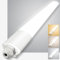 SNADER LED Feuchtraumleuchte 90cm, 24W 2690LM 3000K/4000K/6500K Verknüpfbare Feuchtraumlampe, Ultraslim Deckenleuchte Feuchtraum Flach Wannenleuchte, IP65 Wasserfest Werkstattlampe für Garage Keller