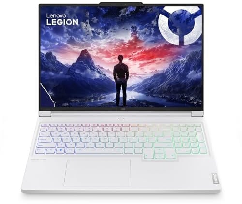 Lenovo 2025 Gaming Laptop | Legion 7 | Intel 20-Core i7-14700HX | NVIDIA GeForce RTX 4060 | 32GB DDR5 | 2TB SSD | 16 2560x1600 240Hz | Win10 Home - Wi-Fi 6E - BT 5.3 - RGB Retroilluminato KB - Bianco