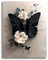 Muyohix Peinture Numéro Adulte Fleurs et Papillon, Coloriage par Numéro Adulte avec Pinceaux et Peinture Acrylique, Kit Color by Number pour Décoration Intérieure, Sans Cadre (40 x 50 cm)