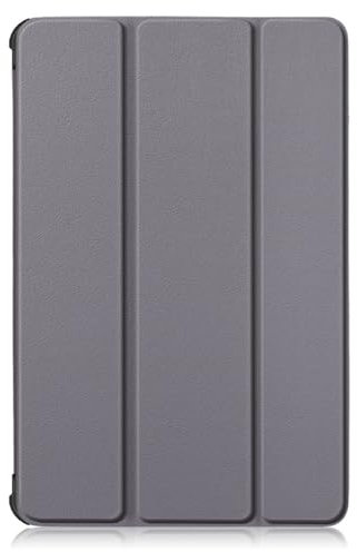 Coque pour Huawei MediaPad M3 Lite 10 BAH-W09 BAH-AL00 BAH-L09 10,1 pouces Tablet, Ultra Slim Folio Stand Étui en cuir léger (gris)