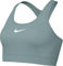 Nike Damen Swsh Med Sport-BH, Cannon/White, XS