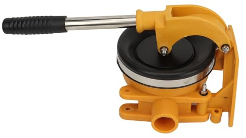 Luocute Boat Manual Hand Bilge Pump, 32mm Outlet Boat Marine Manual Hand Bilge Waste Water Transfer Pump Versatile Use, Durable Diaphragm Waste Water Transfer