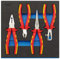 Draper 63216 VDE Approved Fully Insulated 4 Piece Plier Set in 1/2 Drawer Eva Insert Tray