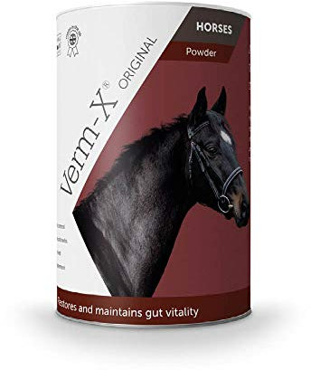 Verm-X Uni kräuter Pulver Für Pferde & Ponys-80 Gm Tube, Clear, Unisex