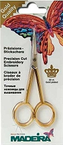 Madeira Stickschere - Gold plattiert