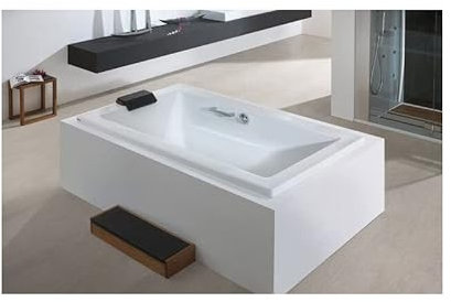 Hoesch SCELTA Acryl-Badewanne Rechteck, 1900 x 800 x 480 mm weiß