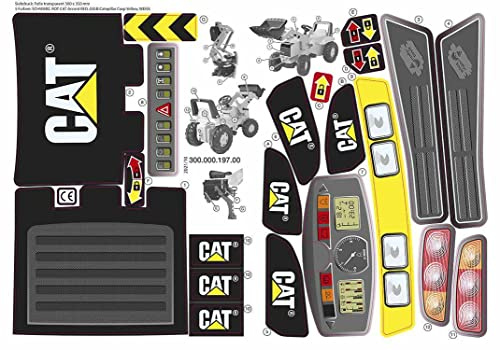 Rolly Toys Aufkleber CAT Junior