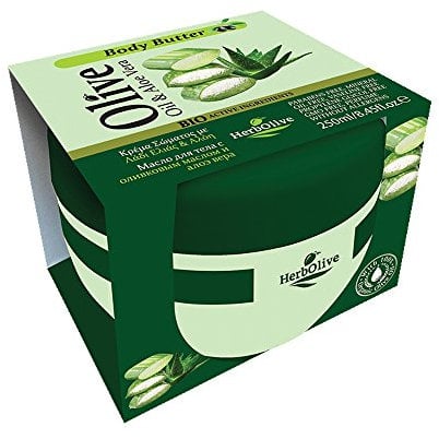 Herbolive Körperbutter mit Aloe Vera, 1er Pack (1 x 250 ml)