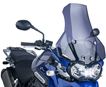 Puig 6000F Tourenscheibe optimierte Aerodynamik, Dunkel Getönt