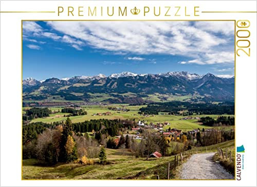 CALVENDO Puzzle EIN Motiv aus dem Kalender Erlebnis Oberallgäu 2000 Teile Puzzle quer | 2000 Teile Lege-Größe 90 x 67 cm Foto-Puzzle für glückliche Stunden