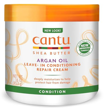 Cantu Argan Oil Leave-In Conditioning Repair Cream 16oz by Cantu