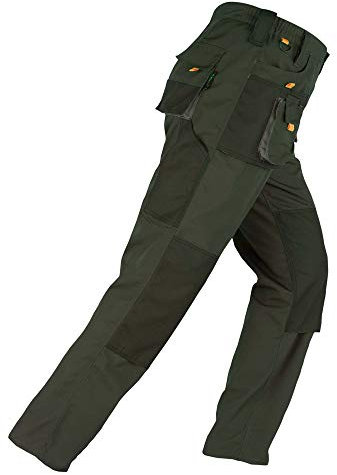 KAPRIOL Pantaloni con Rinforzi Smart Verde, Grigio, L