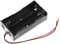 OcioDual Porta Batterie Pile 2 Stilo 18650 3.7V Litio a Cavetti Serie Senza Connettor 2S1P Contenitore Serie Con Fili