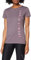 Under Armour Damen Kurzarmshirt Vertical WM Graphic Classic Crew, Grau, XS, 1330354-057