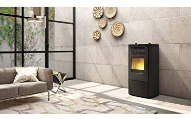 EdilKamin 807170 Klik Pelletofen Anthrazit/A+
