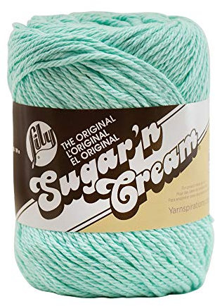 Lily Sugar'n Cream Super Size Yarn, Beach Glass