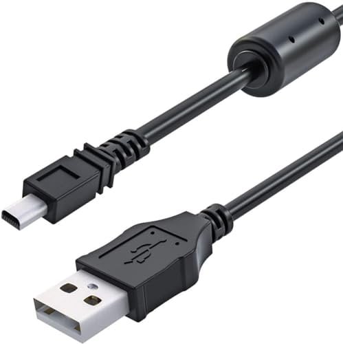 PRICE WIZE USB Cable Data Sync/Photo Transfer CABLE Lead Wide Compatible BATTERY CHARGER/USB CABLE with Nikon COOLPIX CAMERAS S02, P330, P520 Digital Camera Data Sync & Photo Transfer Cord Replacement