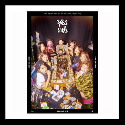 TWICE [YES or YES] 6th Mini Album RANDOM CD+PhotoBook+5p PhotoCard+1p Yes or Yes Card+Tracking Number K-POP SEALED