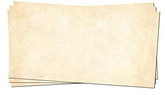 50 x PRESENTOU Briefpapier beidseitig bedruckt 120 Gramm Papier | Motivpapier Urkundenpapier Urkunde Speisekarte Liebesbrief (Vintage Hell, 50 Umschläge)