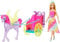 Barbie GJK53 - Dreamtopia Prinzessin-Puppe, ca. 30 cm groß, blond, mit Fantasie-Pferd und Kutsche, Mode und Zubehör, Spielzeug Geschenk für Kinder von 3 bis 7 Jahren