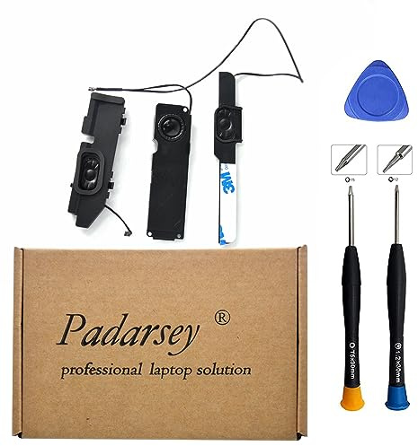 Padarsey Replacement Internal Right & Left Speaker L & R Speakers Set Compatible for MacBook Pro 13 A1278 (Early 2011, Late 2011 & Mid 2012)