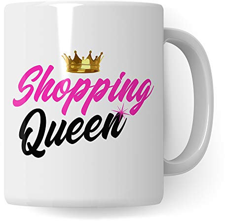 Pagma - Tazza da caffè con stampa Shopping Queen