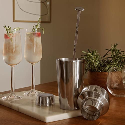 Rosendahl Shaker H20 Grand Cru Barware hochglanzpoliertem Edelstahl, Metallics