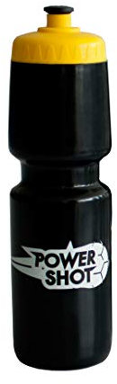 Sport Bottiglia d'Acqua - Colore della Bottiglia e del Coperchio a Scelta! (Nero, Giallo)