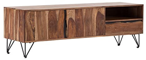 Woodkings® TV-Bank Wildwood Palisander Massivholz TV-Unterschrank Sheesham Holz Design TV-Möbel Holzmöbel